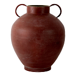 Ваза бордовая с 2-мя фактурными ручками Vase Burgundy Glaze варинант исполнения - 1 | Loft Concept в Рязани