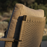 Дизайнерское уличное кресло на металлическом каркасе PHOENIX Armchair варинант исполнения - 9 | Loft Concept в Рязани