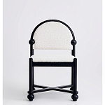 Дизайнерский стул деревянный с полукруглой спинкой Highquality варинант исполнения - 4 | Loft Concept в Рязани