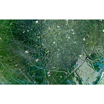 Керамический столик зеленый "Цилиндр" варинант исполнения - 4 | Loft Concept в Рязани