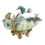 Чаша в виде листка лотоса с птицами Eden Garden варинант исполнения - 2 | Loft Concept в Рязани