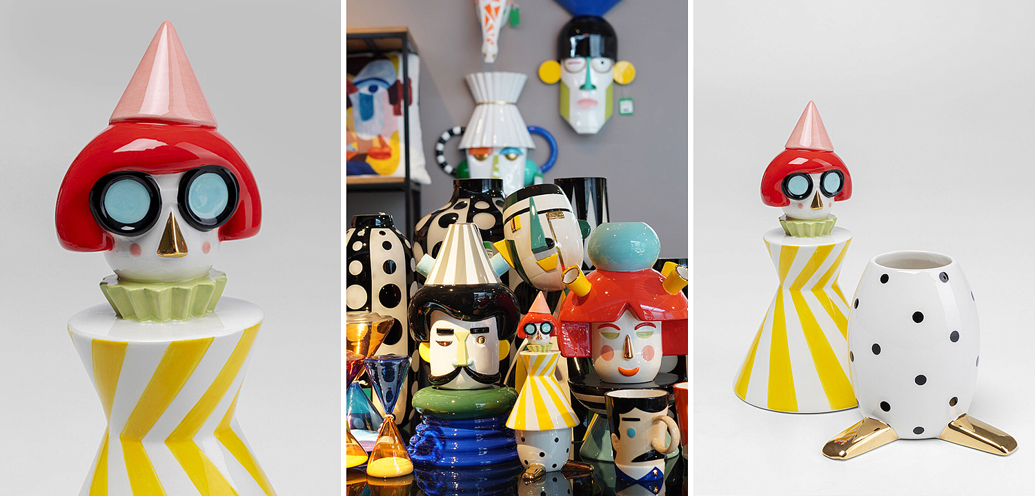 Ваза с крышкой Funny Doll Vase III Ваза с крышкой Funny Doll Vase III - Loft-Concept в Рязани