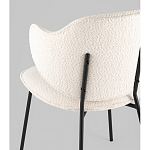 Стул Bellamy букле молочный варинант исполнения - 3 | Loft Concept в Рязани