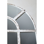 Зеркало-окно с эффектом старения в венецианском стиле Venetian White Mirror варинант исполнения - 3 | Loft Concept в Рязани