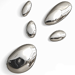 Абстрактная скульптура на стену в виде капли воды Water Outline варинант исполнения - 8 | Loft Concept в Рязани