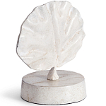 Статуэтка белая Metal Flowers Аntique Рlating варинант исполнения - 1 | Loft Concept в Рязани