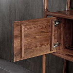 Стеллаж в гостиную для книг Moon Walnut Furniture варинант исполнения - 9 | Loft Concept в Рязани