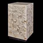 Торшер прямоугольный из натурального камня Calcite Geometry варинант исполнения - 9 | Loft Concept в Рязани