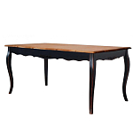 Стол обеденный прямоугольный из массива березы со столешницей из шпона ясеня Vintage варинант исполнения - 1 | Loft Concept в Рязани