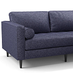 Мебельная ткань Шенилл синий цвет 138 см T4-33 варинант исполнения - 5 | Loft Concept в Рязани