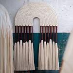 Настенное украшение из хлопковых нитей Volcan Wall Hanging варинант исполнения - 1 | Loft Concept в Рязани