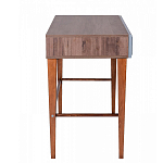 Стол письменный из массива бука с 2-мя ящиками серый Wenge Light варинант исполнения - 2 | Loft Concept в Рязани