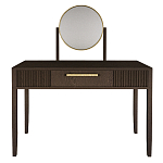 Туалетный Стол с зеркалом Primo Темный орех варинант исполнения - 9 | Loft Concept в Рязани