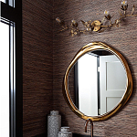 Зеркало в ассиметричной золотой раме Mirror of Aragorn варинант исполнения - 4 | Loft Concept в Рязани