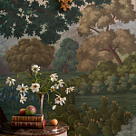 Обои ручная роспись Hill Country Scenic Special Colourway on scenic paper варинант исполнения - 3 | Loft Concept в Рязани