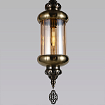 Подвесной светильник с янтарным стеклянным плафоном Amber Queen варинант исполнения - 3 | Loft Concept в Рязани