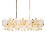 Люстра овальная с цветочными мотивами Light Floral Glow варинант исполнения - 2 | Loft Concept в Рязани