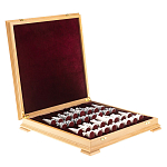 Шахматы Северные народы в ларце из натурального бука Decorative Thematic Chess варинант исполнения - 7 | Loft Concept в Рязани