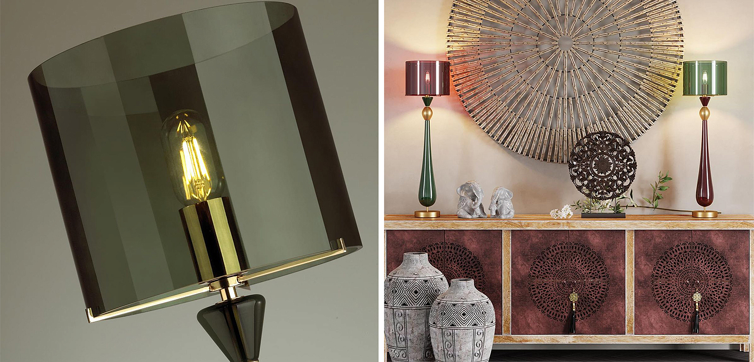 Настольная лампа Roser Green Table Lamp Настольная лампа Roser Green Table Lamp - Loft-Concept в Рязани