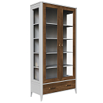 Витрина из массива бука двухдверная Tasteful Furniture варинант исполнения - 1 | Loft Concept в Рязани