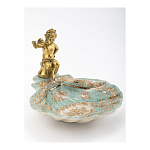 Блюдо с бронзовым ангелом Porcelain Angels of Paradise варинант исполнения - 2 | Loft Concept в Рязани