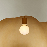 Подвесной светильник в форме купола с сочетанием золотого и оливкового цвета Eggshell варинант исполнения - 2 | Loft Concept в Рязани