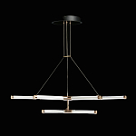 Люстра с геометрической конструкцией из вытянутых цилиндрических плафонов Hex Scaffold  варинант исполнения - 4 | Loft Concept в Рязани