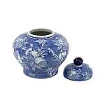 Ваза с крышкой в китайском стиле Гранатовое дерево Blooming Pomegranate варинант исполнения - 10 | Loft Concept в Рязани