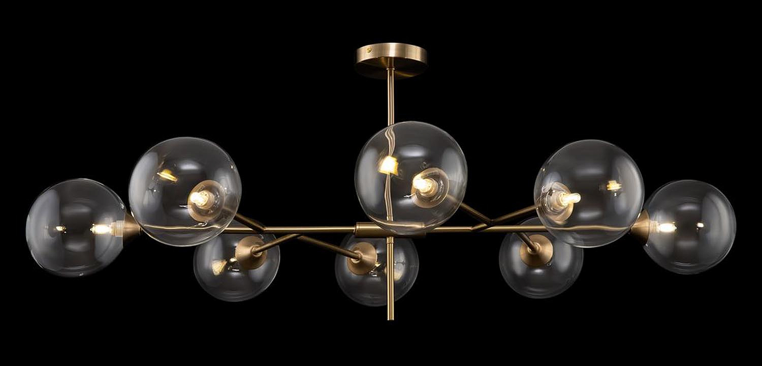 Потолочная люстра Gallotti & Radice Leaf Bronze 8 Потолочная люстра Gallotti & Radice Leaf Bronze 8 - Loft-Concept в Рязани