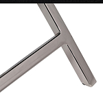 Стол сервировочный кожаный с декором в виде золотистой фигуркой лося Embodiment of Style варинант исполнения - 4 | Loft Concept в Рязани