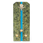 Сувенир Погон Старший Лейтенант ВДВ из натурального камня змеевик Souvenir Epaulets варинант исполнения - 1 | Loft Concept в Рязани