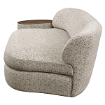 Диван двухместный со столиком Ulysses варинант исполнения - 3 | Loft Concept в Рязани