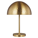 Настольная лампа с полусферическим абажуром золотого цвета Generation Lighting варинант исполнения - 1 | Loft Concept в Рязани