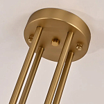 Люстра CANELLE Round Chandelier 8 Modern Brass варинант исполнения - 3 | Loft Concept в Рязани