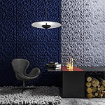 Гипсовая 3D Панель M-45 варинант исполнения - 1 | Loft Concept в Рязани