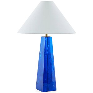 Настольная лампа Jonathan Adler Prisma Table Lamp Blue