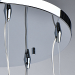 Люстра каскадная с 5-ю разноцветными стеклянными плафонами Kaleido варинант исполнения - 12 | Loft Concept в Рязани