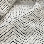 Мебельная ткань Шенилл черно-белый принт 145 см T3-38 варинант исполнения - 1 | Loft Concept в Рязани