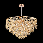 Люстра каскадная с подвесками в форме колец Galaxy of Light варинант исполнения - 6 | Loft Concept в Рязани