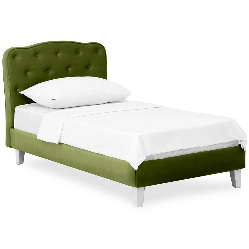 Кровать с мягким изголовьем Luna Palmer Bed Мульти Кровать с мягким изголовьем Luna Palmer Bed Мульти в Рязани | Loft Concept