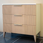 Комод коричневый с 3-мя ящиками на 4-х ножках Harper Line варинант исполнения - 3 | Loft Concept в Рязани