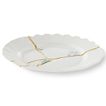 Десертная тарелка Seletti Kintsugi  варинант исполнения - 1 | Loft Concept в Рязани