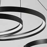 Люстра подвесная светодиодная в виде волнообразной ленты Ribbon Vortex варинант исполнения - 7 | Loft Concept в Рязани