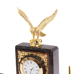 Настольный письменный набор из лемезита и змеевика с декором в виде Орла в подарочной упаковке Successful Leader варинант исполнения - 3 | Loft Concept в Рязани