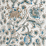 Настольная лампа цилиндрическая с цветочной росписью Lamp Flower Painting варинант исполнения - 1 | Loft Concept в Рязани