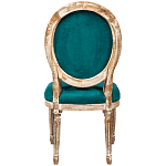 Стул из натурального бука зелёный с цветочным принтом Impressionism in Color варинант исполнения - 2 | Loft Concept в Рязани