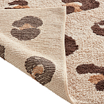 Ковер из хлопка с леопардовым принтом Soft Hugs варинант исполнения - 3 | Loft Concept в Рязани