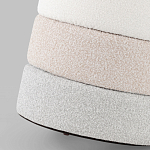 Пуф Three Colors в ткани букле из трех цветов  варинант исполнения - 5 | Loft Concept в Рязани