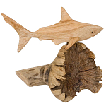 Статуэтка из дерева акула Animals of the World варинант исполнения - 2 | Loft Concept в Рязани