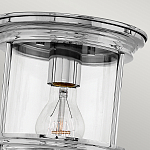 Потолочный светильник для ванных комнат с цилиндрическим стеклянным плафоном и одной лампой Hinkley варинант исполнения - 15 | Loft Concept в Рязани